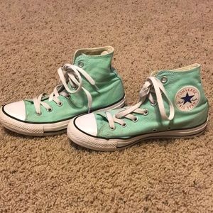 Teal Converse
